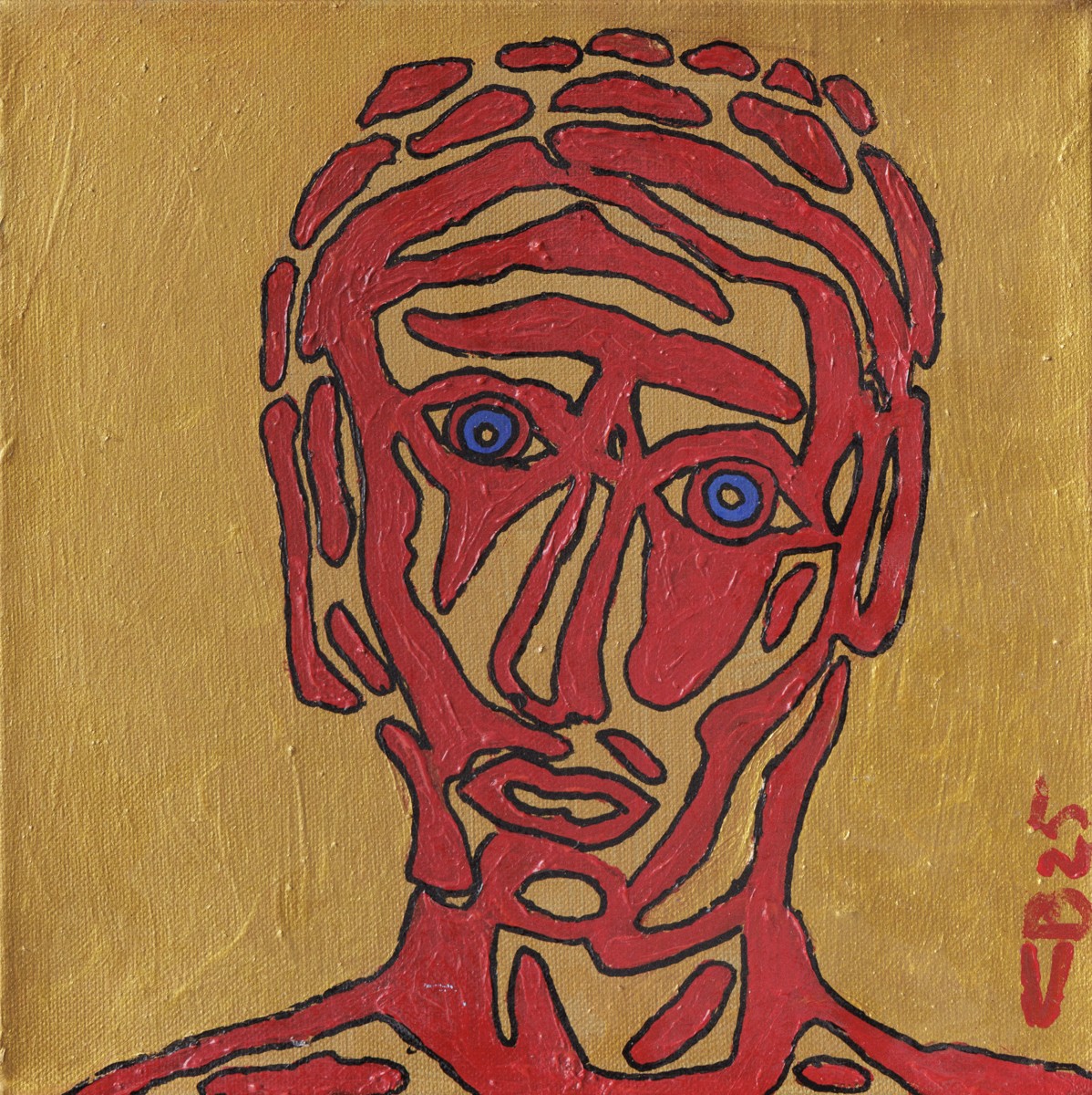 Christian Bader, Eclats de visage, série: Ajourements - Portrait fragmenté Christian Bader, Eclats de visage, série: Ajourements - Portrait fragmenté