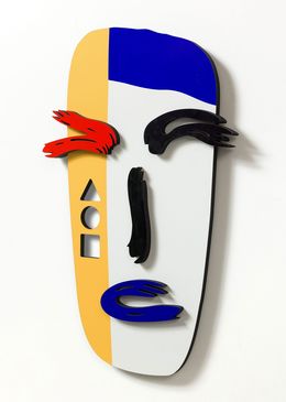 Skulpturen, Totem Bauhaus – 3D Wall Sculpture, Zion Ezri