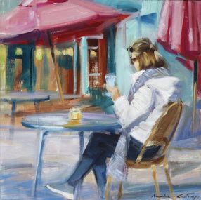 Peinture, Sunbath, Mónica Castanys