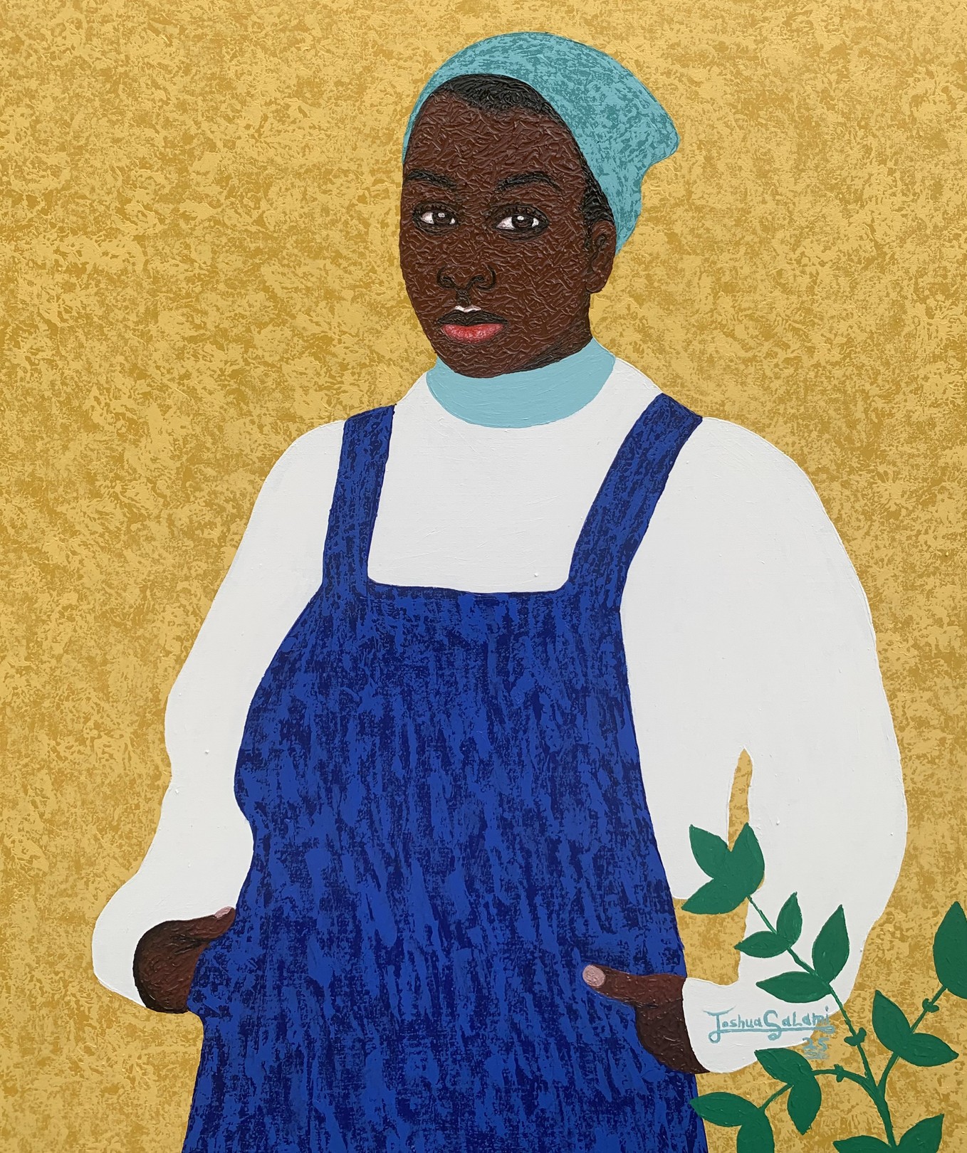 Joshua Salami, Stunner in Every Look - 21st Century Contemporary, Figurative, Modern Women Joshua Salami, Stunner in Every Look - 21st Century Contemporary, Figurative, Modern Women