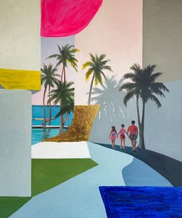 Gemälde, Where love begins and never ends, Katharina Hormel