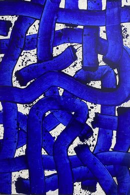 Gemälde, Blue Brick Road, Pierre Prèneron