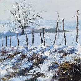 Gemälde, Neige en Bourgogne, Célestin Messaggio