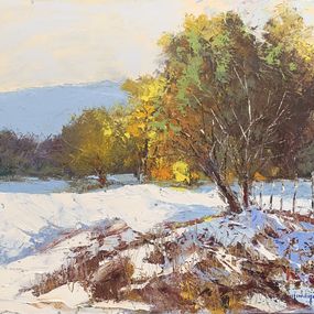 Gemälde, Première neige, Célestin Messaggio