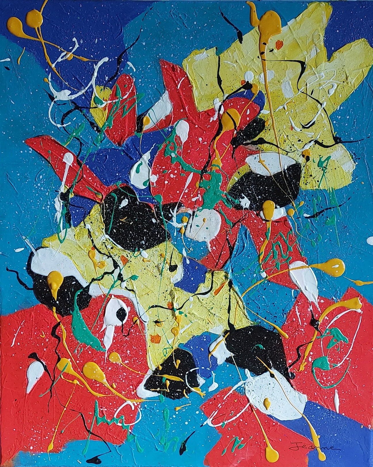 Jeanne, REF 12-25 - La danse des couleurs Jeanne, REF 12-25 - La danse des couleurs