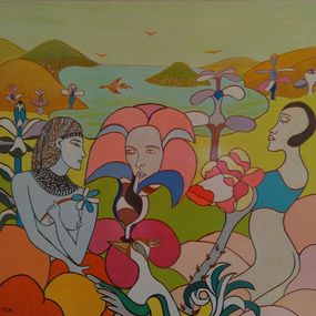 Peinture, Le Rêve, Henri Ichiza