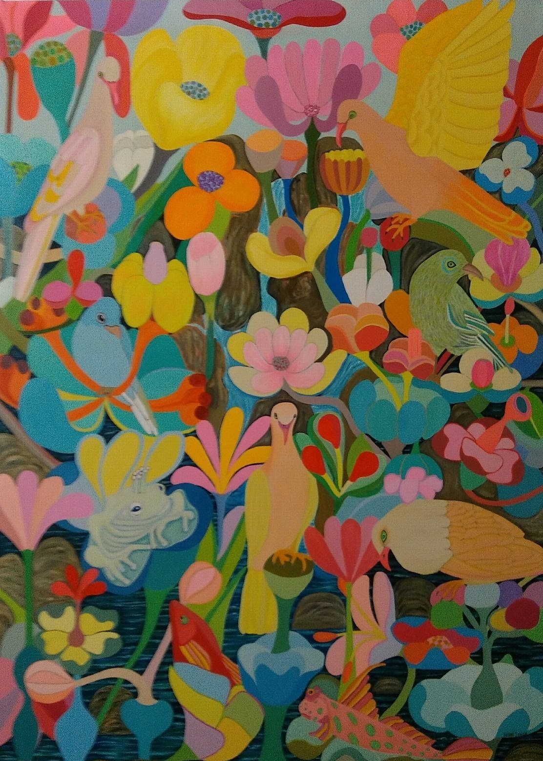 Henri Ichiza, Bassin les aigrettes Henri Ichiza, Bassin les aigrettes