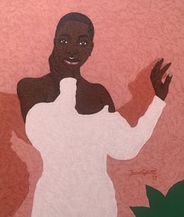 Painting, Back Like I Never Left - 21st Century Contemporary, Figurative, Modern, Women, Joshua Salami