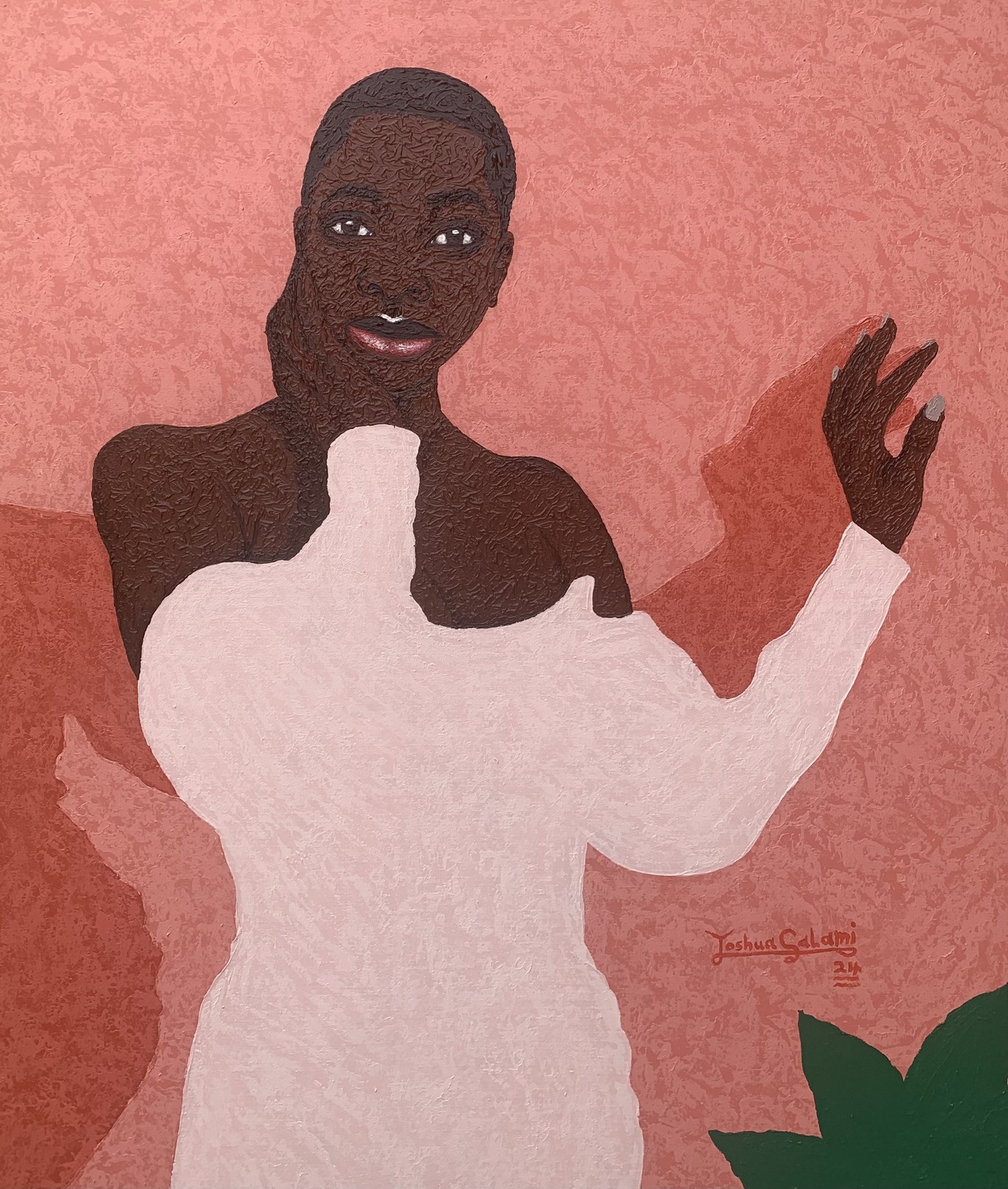 Joshua Salami, Back Like I Never Left - 21st Century Contemporary, Figurative, Modern, Women Joshua Salami, Back Like I Never Left - 21st Century Contemporary, Figurative, Modern, Women