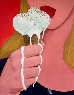 Painting, Hot hot summer, Olena Kishkurno