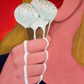 Painting, Hot hot summer, Olena Kishkurno