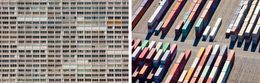 Photography, Balconies and Containers. Areal Architecture Photography, Jill Peters
