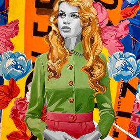 Painting, Et mon visages, tu l'aimes mon visage ? BB, Fabio Purino