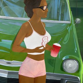 Painting, One more day to go, Olena Kishkurno