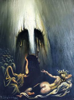 Gemälde, Mystery of Fire, Daniil Litvinov