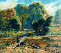 Painting, Around the City of Lubny, Daniil Litvinov