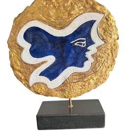 Sculpture, Visage stylisé, Georges Braque