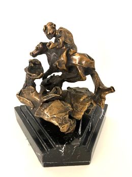 Escultura, Cavalier et Dragon, Salvador Dali