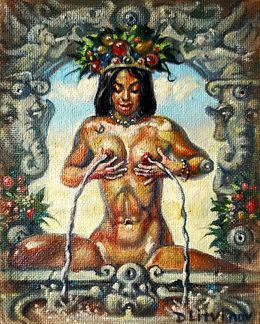Painting, Source of Fertility, Daniil Litvinov