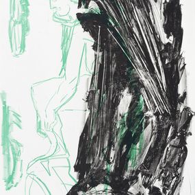 Drucke, Ohne Tilel (Rodin Denker), Per Kirkeby