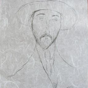 Édition, Portrait de Zborowski, Amedeo Modigliani