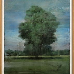 Peinture, Arbre II, Yves Crenn