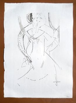 Print, La Belle Anglaise, Amedeo Modigliani