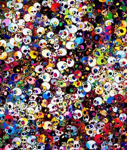 Drucke, There are little people inside me, Takashi Murakami