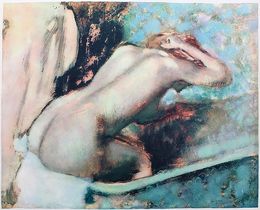 Print, Femme se lavant, Edgar Degas