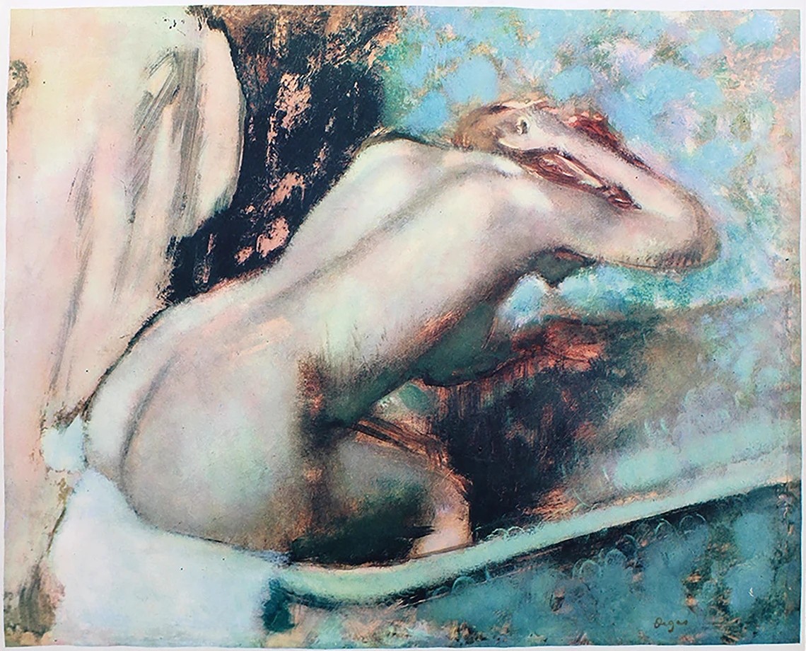 Edgar Degas, Femme se lavant Edgar Degas, Femme se lavant