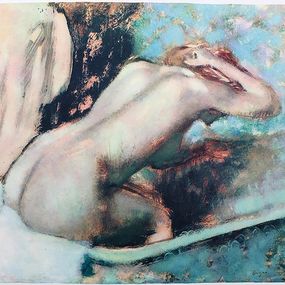 Print, Femme se lavant, Edgar Degas