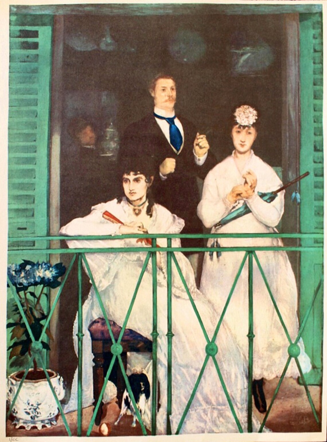 Edouard Manet, Le blacon Edouard Manet, Le blacon