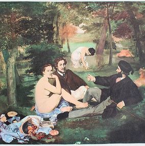 Drucke, Petit déjeuner sur l'herbe, Edouard Manet