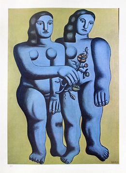 Print, Les deux Filles, Fernand Léger