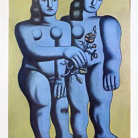 Drucke, Les deux Filles, Fernand Léger