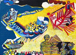 Peinture, Joutes jaunes, Pierre François