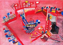 Peinture, Joutes rouges, Pierre François