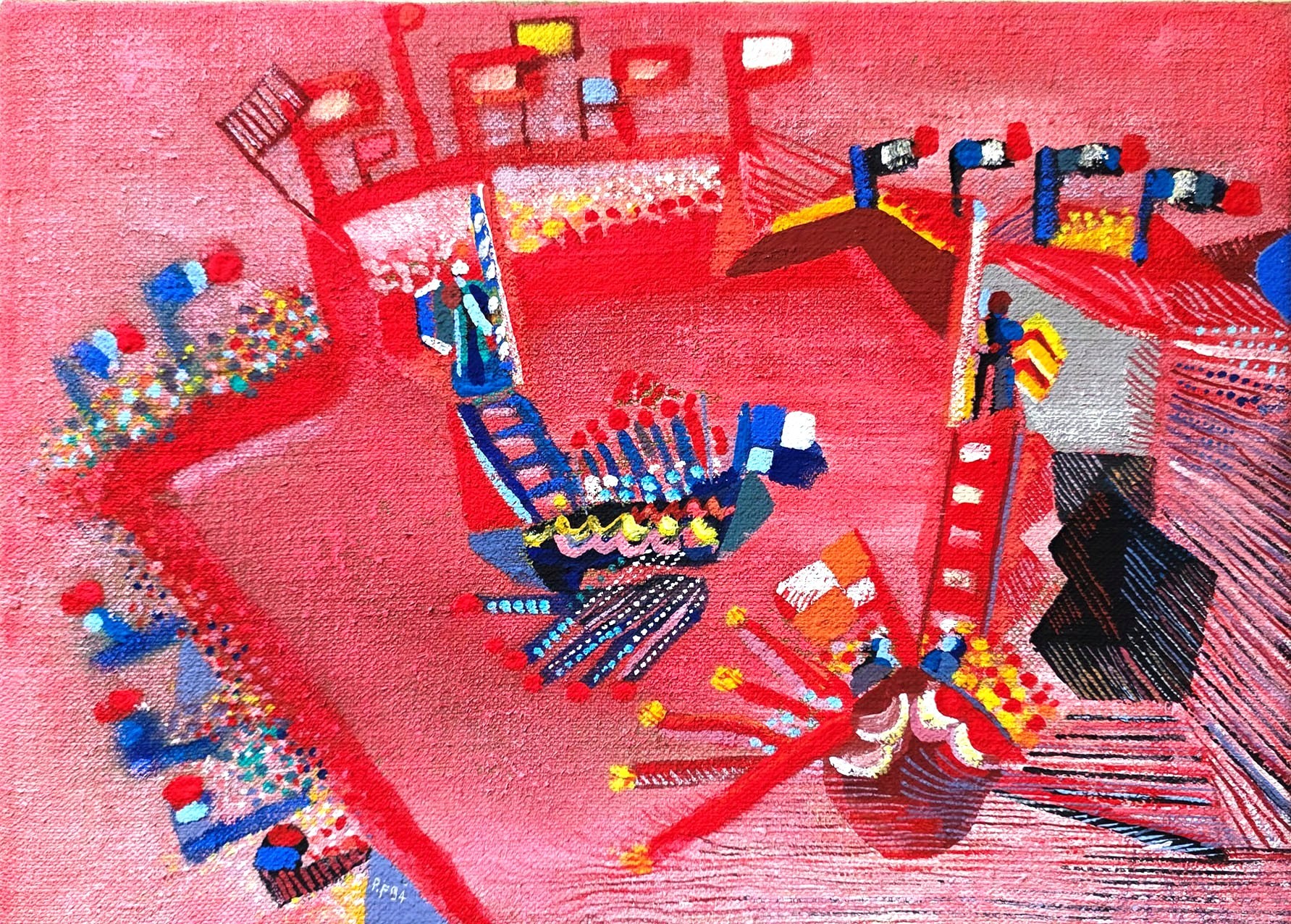 Pierre François, Joutes rouges Pierre François, Joutes rouges