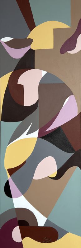 Gemälde, Abstract Totem, Liana Ohanyan
