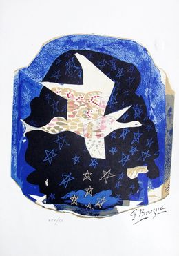 Print, Oiseau dans le ciel, Georges Braque