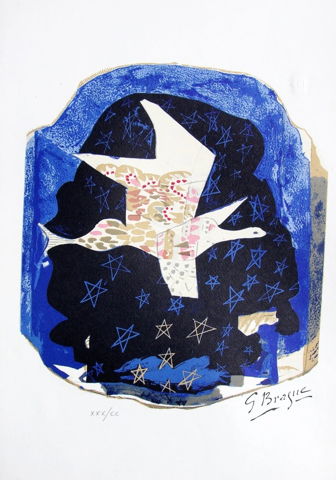 Georges Braque, Oiseau dans le ciel Georges Braque, Oiseau dans le ciel