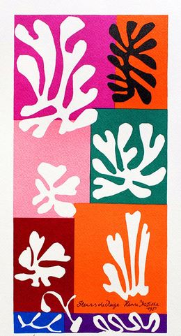 Print, Fleurs de neige, Henri Matisse
