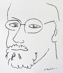 Print, Autoportrait, Henri Matisse