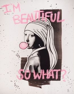 Gemälde, I'm Beautiful, So What ?, Sapo