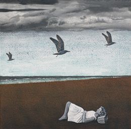 Peinture, Cool spring breeze, DB Waterman