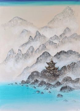 Gemälde, Between clouds and water, Joanna Misoteri