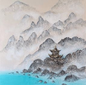 Peinture, Between clouds and water, Joanna Misoteri
