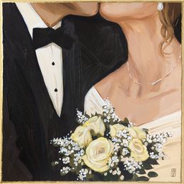 Gemälde, Wedding, Moments series, Olha Vlasova