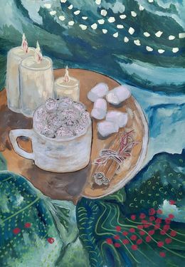 Gemälde, The Warmth of Belonging, Daria Habich