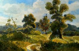 Painting, The End of the Summer, Oleg Litvinov